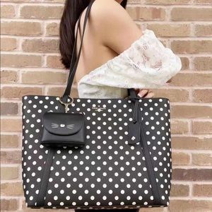 Bundle♠️Kate Spade Tote & 🐱 Coin Holder